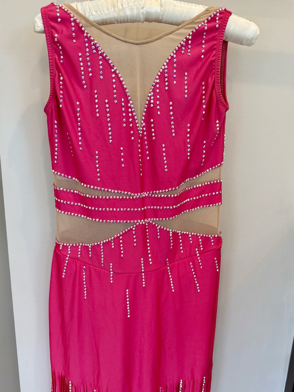 Custom figure skating dress adult L